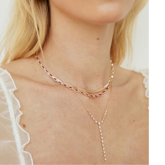 851 BELLA LARIAT NECKLACE - Picture 5 of 9